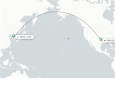 Direct Non Stop Flights From Seoul To Dallas Schedules