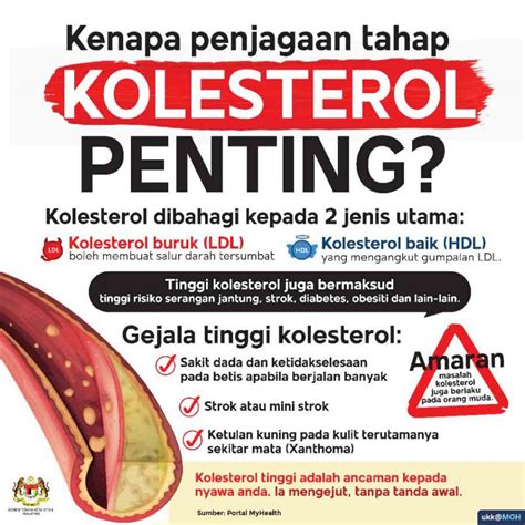 Petua Turunkan Kolesterol Dengan Cepat Info Sihat My