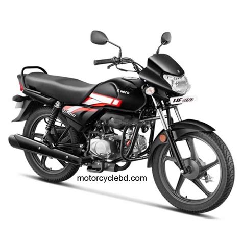 Hero HF 100 Official Pictures Bike Photo Gallery