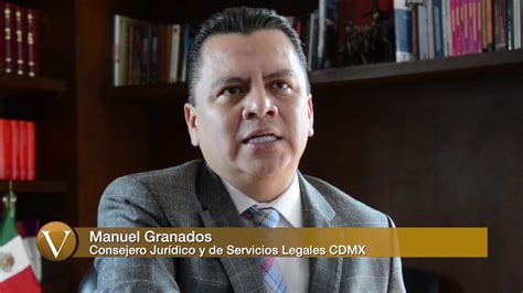 Entrevista con Manuel Granados consejero jurídico de la CDMX