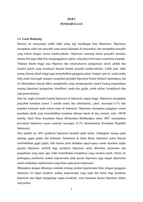 Karya Ilmiah Hipertensi Pdf