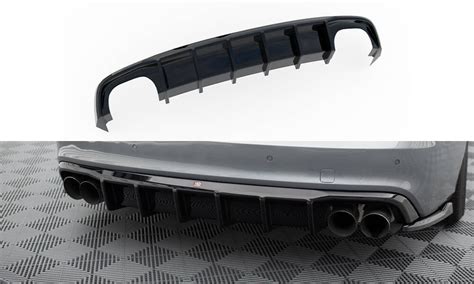 Aggressive Diffuser For Audi S5 A5 S Line B8 5 Facelift Dejavu Cars