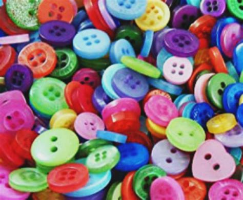 Assorted SMALL Buttons Resin Mixed Colors Craft Supply Bulk Lot Set 8mm ...