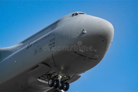 Usaf Lockheed C Galaxy Drops In To Raf Mildenhall Editorial