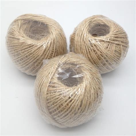 Factory Wholesale Packaging Sisal Rope M Roll Colored Sisal Twine