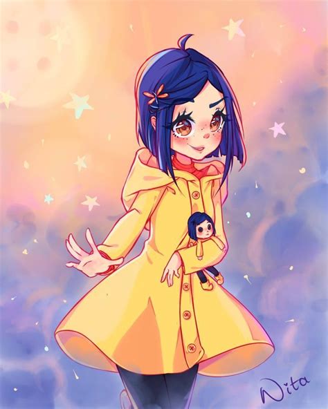 Coraline Coraline Art Cartoon Art Styles Girls Cartoon Art