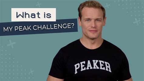 My Peak Challenge S Founder Sam Heughan Shares What Mpc Is All About