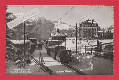 Eisenbahnen Wengen Be Bahnhof Mit Hotel Eiger Kaufen Auf Ricardo