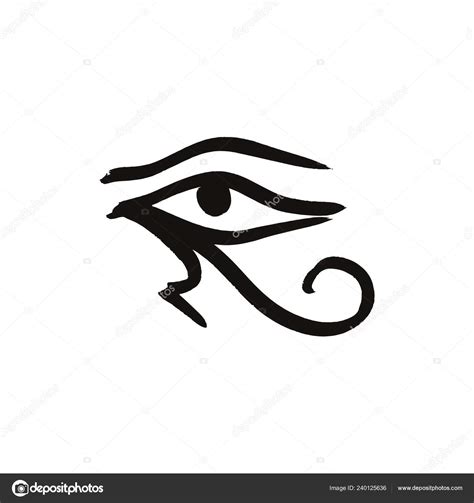 Left Eye Of Horus Black Eye - Infoupdate.org