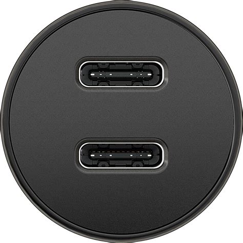 Goobay Dual USB C PD Power Delivery Auto Schnellladegerät 30 W