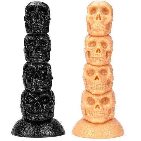 Huge Skull Anal Plug Exquisite SQ10272 CHASTITYGO