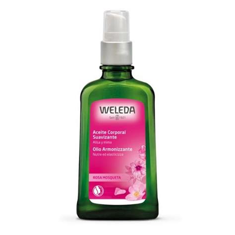 Weleda Aceite Corporal Suavizante Rosa Mosqueta 100ml Farmacia Calàbria