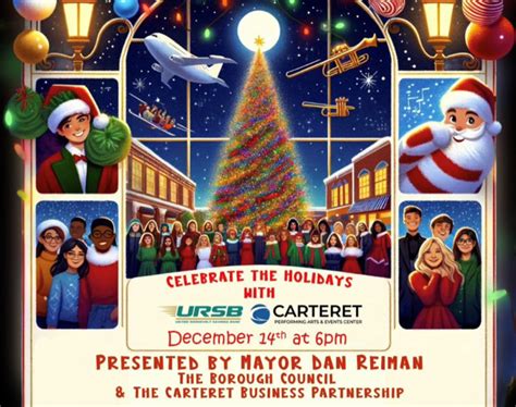 Celebrate The Holidays With Ursb Carteret Performing Arts Events Center