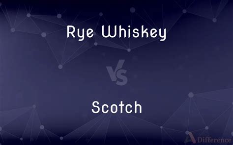 Rye Whiskey vs. Scotch — What’s the Difference?