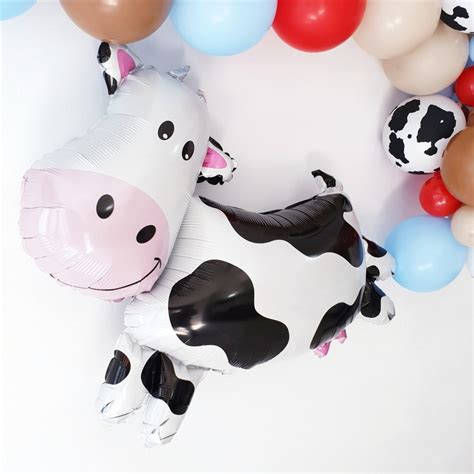 Barnyard Balloon Garland Cowboy Balloon Garland Holy Cow Etsy