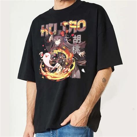 Áo phông Genshin Impact Hutao độc đẹp giá rẻ mẫu HOT bán chạy Shopee Việt Nam