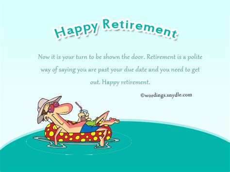 Funny Retirement Wishes And Messages Wordings And Messages To Make