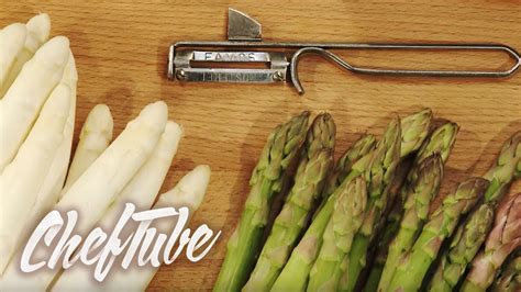 How To Prepare Asparagus Youtube