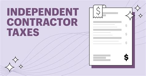 Guide To Taxes For Independent Contractors Bmb Matrix