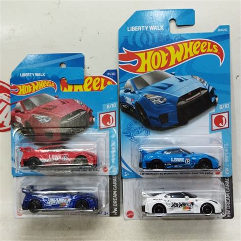 Jual Hot Wheels Lbwk Nissan Gtr R Lb Silhouette Works Gt Liberty Walk Original Shopee