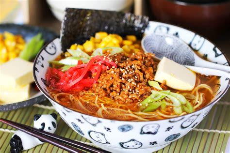 Hokkaido Miso Ramen Mit Nikumiso And Mais Rezept • 1mal1japan