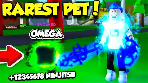 I FINALLY HATCHED THE RAREST OMEGA PET IN NINJA LEGENDS AND IT S OP