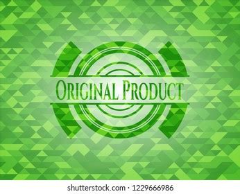 Ammonia Green Emblem Mosaic Ecological Style Stock Vector Royalty Free