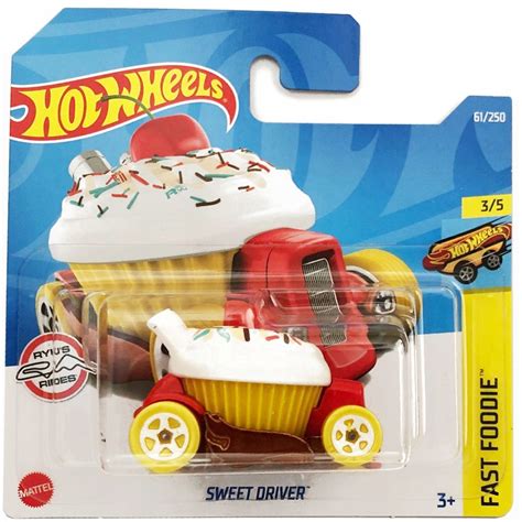Машинка Хот Вилс Sweet Driver коллекция Fast Foodie Hot Wheels Mattel HCW ID