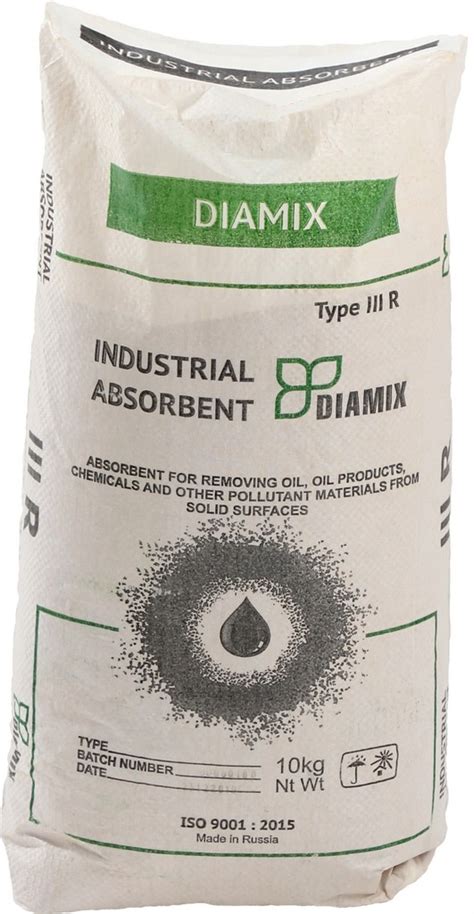Diamix PLUS ipari abszorbens 10 kg/zsák - AbsorbentMaterial.eu