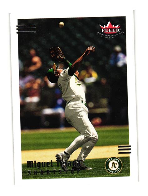 2002 Fleer Triple Crown 134 Miguel Tejada Oakland Athletics EBay