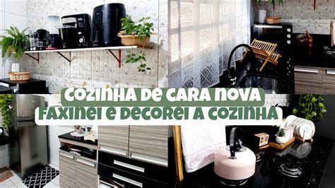 Faxina Pesada Na Cozinha Decora O Nova Ficou Tudo Limpinho Youtube