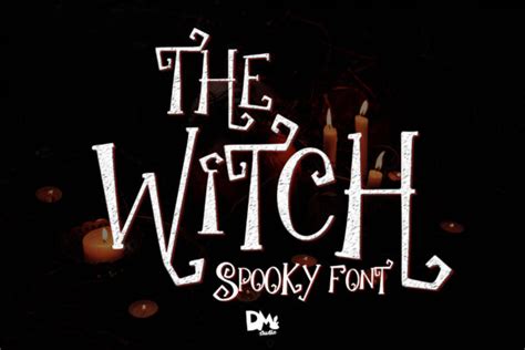 The Witch Font by dmletter31 · Creative Fabrica