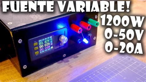 Cómo MONTAR una FUENTE de ALIMENTACIÓN VARIABLE DIGITAL CASERA 0 50V 0