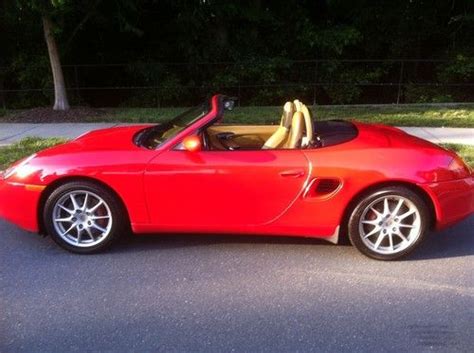 Sell used 2000 Guards Red Porsche Boxster Roadster S 986 Convertible Roadster 77k Miles! in ...