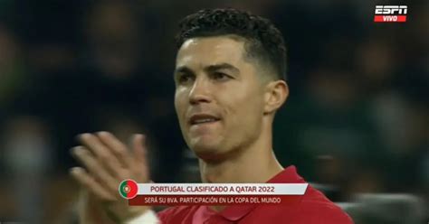 Cristiano Ronaldo Emocionado Tras Clasificar A Su Quinto Mundial Con