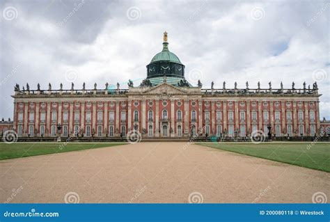 The New Palace in Potsdam editorial stock photo. Image of baroque ...