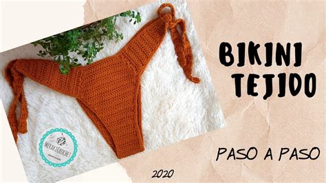 BIKINI TEJIDO A CROCHET EN TODAS LAS TALLAS FACIL Y RAPIDO 2020