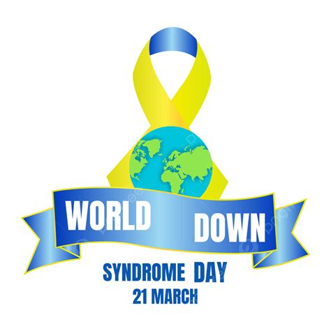 Down Syndrome Ribbon Clipart Png Images Map Vector World Down Syndrome