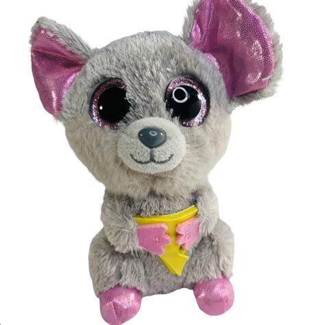 Toys Ty Beanie Boos Squeaker The Mouse Plush Stuffed Animal 215 6