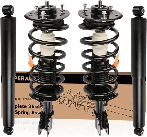 Kuiperauto 4pcs Front And Rear Struts Shocks Absorbers