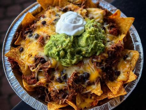 loaded beef nachos  ultimate crowd pleasing  hour recipe recipes