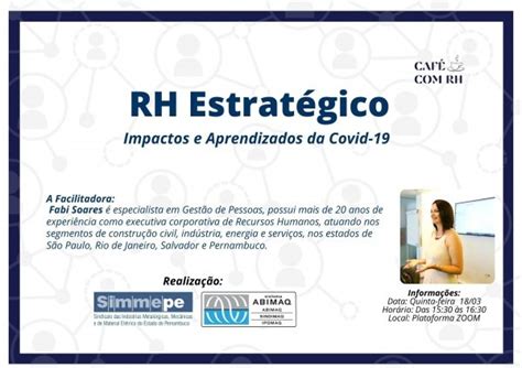 Caf Rh Rh Estrat Gico Impactos E Aprendizados Da Covid