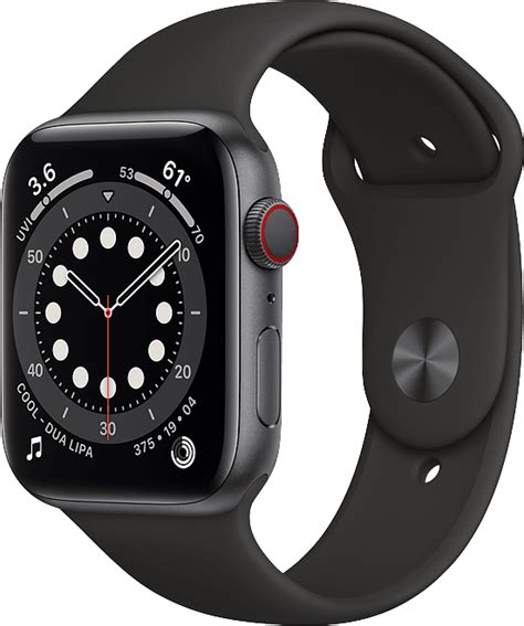 Apple Watch Series 6 GPS + Cellular , Space gray Aluminium case and ...