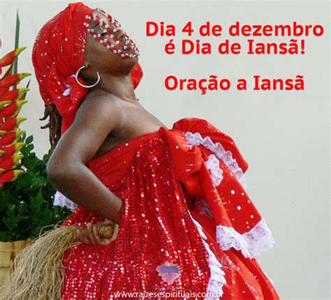 Dia 4 de Dezembro é dia de Iansã | Raizes Espirituais