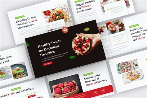 Healthy Food Powerpoint Template, Presentation Templates - Envato Elements