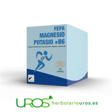 Fepa Sport Magnesio Con Potasio Y Vitamina B6