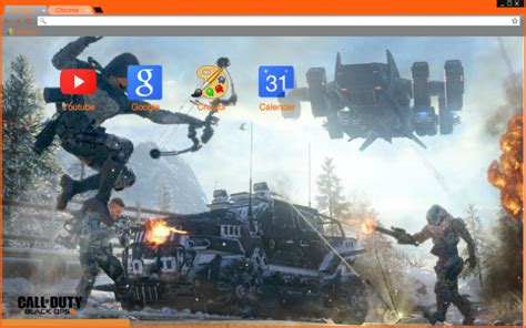 Black Ops 3 Chrome Theme Themebeta