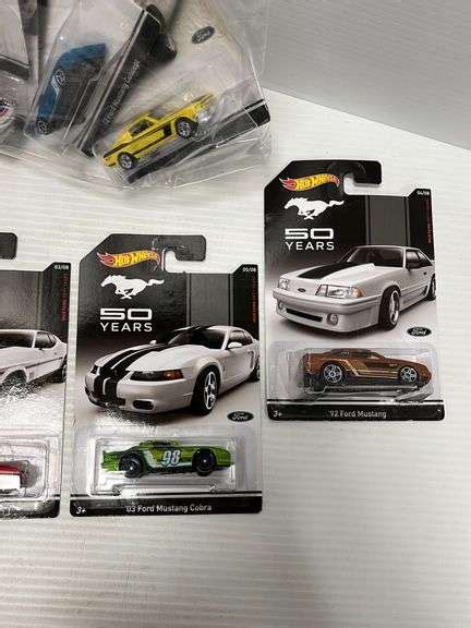 Hot Wheels Mustang 50 Years Complete 8 Car Set Albrecht Auction Service