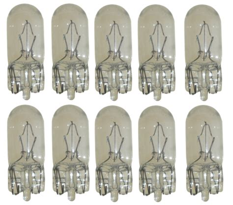 Universal 12v3w Capless Wedge Push Bulb Pilot 10 Pcs 12v 3w 4 122 Ebay