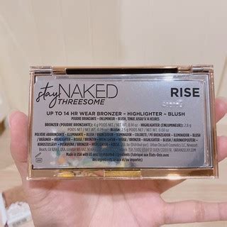 Urban Decay Stay Naked Threesome Rise Shopee